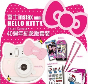 富士instax mini x Hello Kitty 40週年紀念版套裝