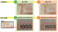教你識別一千元港幣假鈔